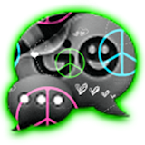 GO SMS - Peace Love icon