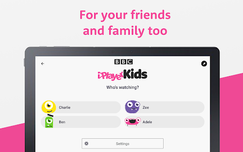 BBC iPlayer Kids Screenshot