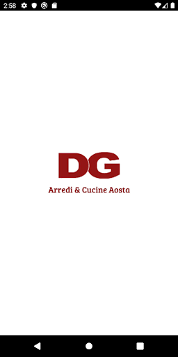 Android application DG Arredi screenshort