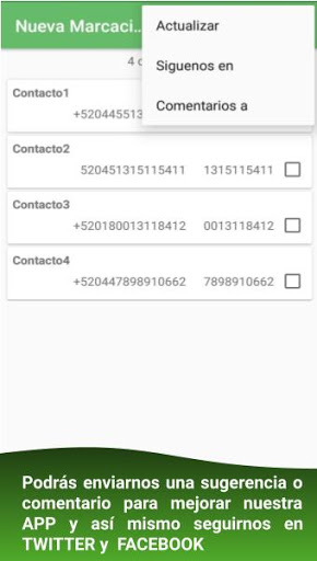 10 Dígitos - Nueva Marcación Screen 3