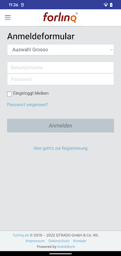Android application forlinq screenshort