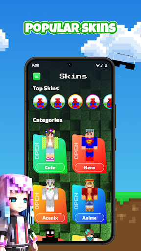 Girls skins for Minecraft PE Screen 2