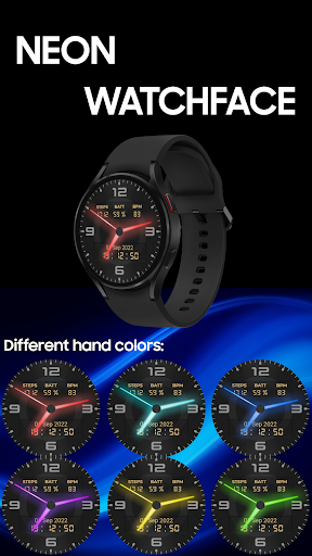 Neon Watchface AKM