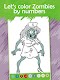 screenshot of Zombie Coloring Book by Number