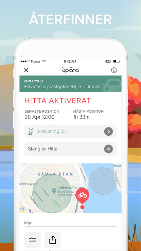 Spåra - GPS Tracker Screen 3