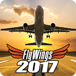 Cover Image of Descargar Simulador de vuelo 2017 FlyWings  APK