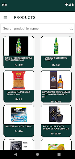 Nepal Army Canteen Store(NACS) Screen 3