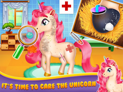 My Little Unicorn Care and Makeup - Pet Pony Care 2.3 APK screenshots 8
