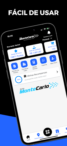 Android application Rede Monte Carlo Fidelidade screenshort
