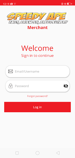 Android application Speedyape screenshort