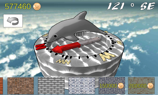 Cartoon Compass 3D Screen 3