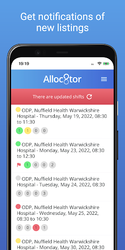 Android application Alloc8tor Surrey screenshort
