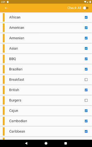 Screenshot of Kids Eat Free