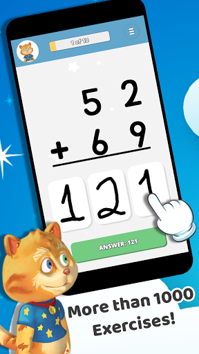 Math Class Learn Add, Subtract, Multiply  Divide