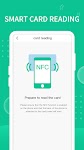 screenshot of NFC access assistant