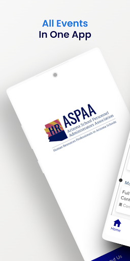 Android application ASPAA Events screenshort
