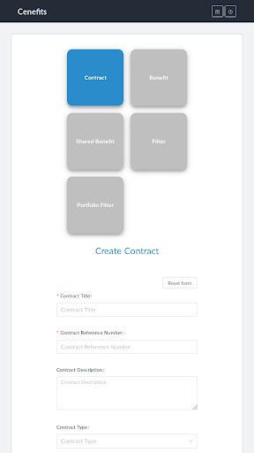Cenefits Screen 2