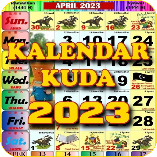 Kalendar Kuda Malaysia - 2023 3.0.5 Icon