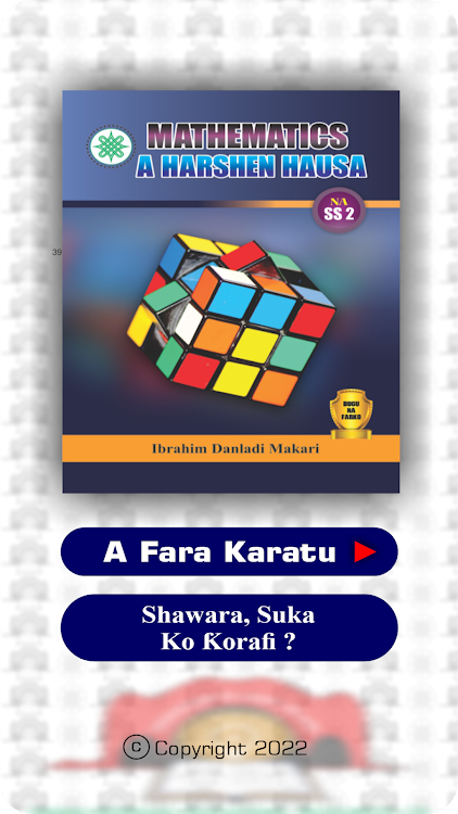 Mathematics In Hausa For SS2 - 2.0.2 - (Android)