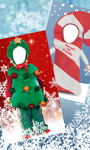 Baby Xmas Costume Montage