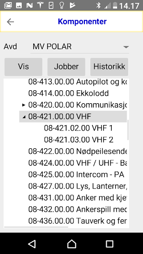 M-Prog Vedlikehold Screen 2