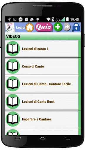 Lezioni di canto Screen 2