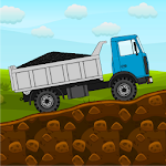 Cover Image of Скачать Mini Trucker - 2D симулятор грузовика для бездорожья  APK