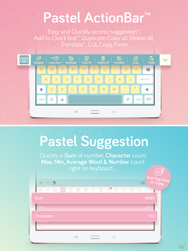 Pastel Keyboard - VIP Premium
