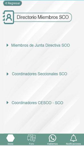 SCO Móvil Screenshot 3 - AppWisp.com