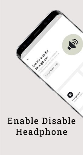 Android application Headphone Disable Stereo Test screenshort
