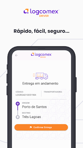 BETA Logcomex Driver Screen 2