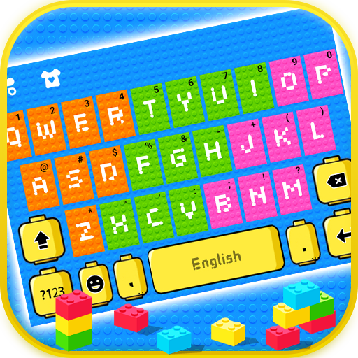 Rainbow Toy Bricks Keyboard Ba logo