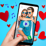 Cover Image of Download Full Screen Love Video Ringtone for Call 2.0 APK