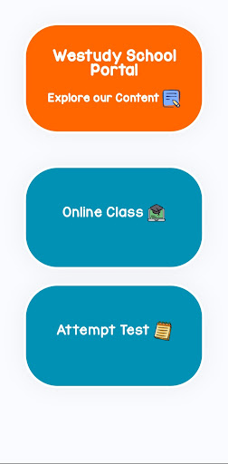 Android application WeStudy screenshort