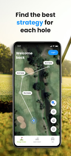 Android application Golf Range Pro screenshort