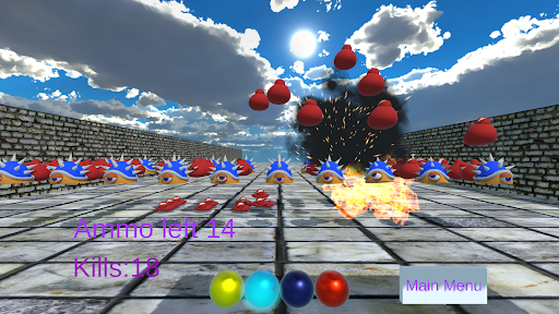 Monster War 3D Screen 2