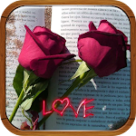 Cover Image of Download love roses with phrases  APK