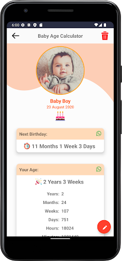 Baby Age Calculator