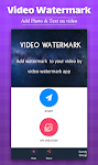 screenshot of Video Watermark - Add Text, Ph