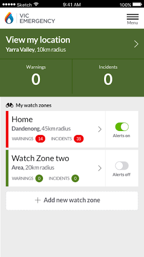 VicEmergency Screen 3