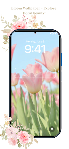 Android application Bloom Wallpapers screenshort