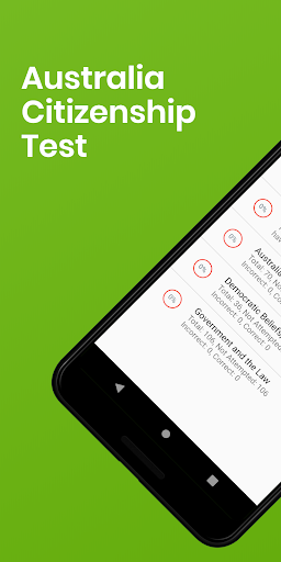 Android application Australian Citizenship Test screenshort