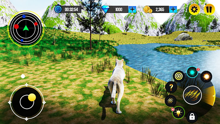 Wolf Games - Wild Wolf Animal - New - (Android)