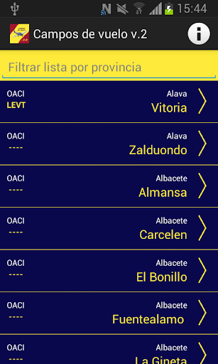 Campos de Vuelo de España 2.0 Screen 2