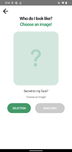 AM I a K-STAR? Face, Gender Screen 2
