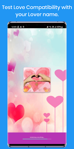 Android application Love Tester screenshort