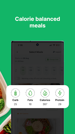 Dailymealz: Food Subscription Screen 3