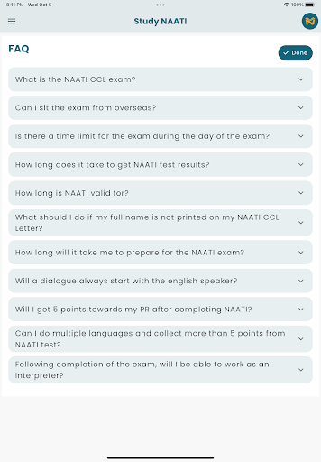 NAATI Exam Practice - Lingoroo