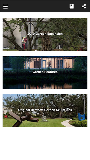 NOMA Besthoff Sculpture Garden Screen 2