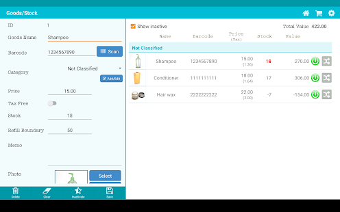 TapPOS Inventry Sales manager 5.5.1 APK screenshots 16